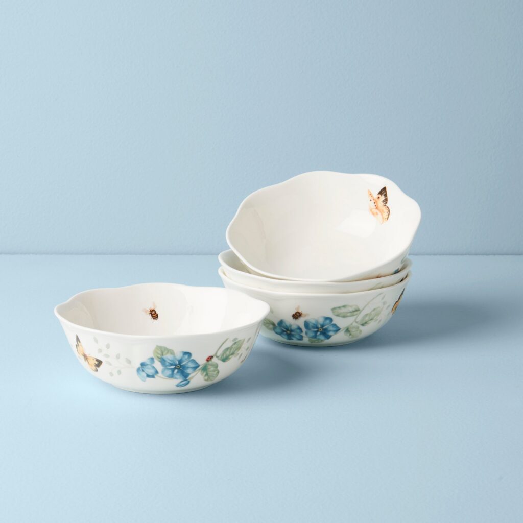 Scalloped All-Purpose Bowls, Set of 4